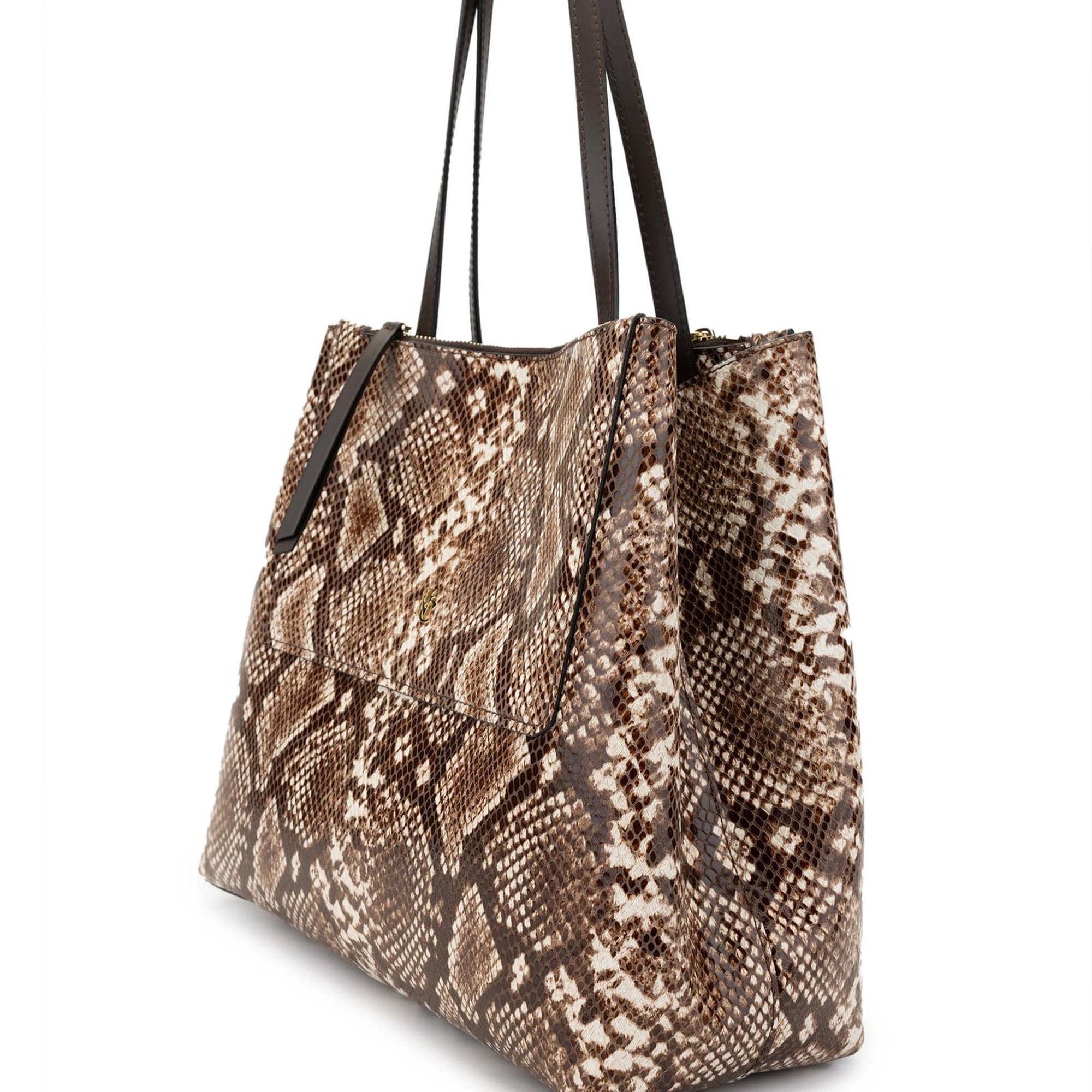 Tamer Tanca Kadın Hakiki Deri Naturel Omuz Çanta