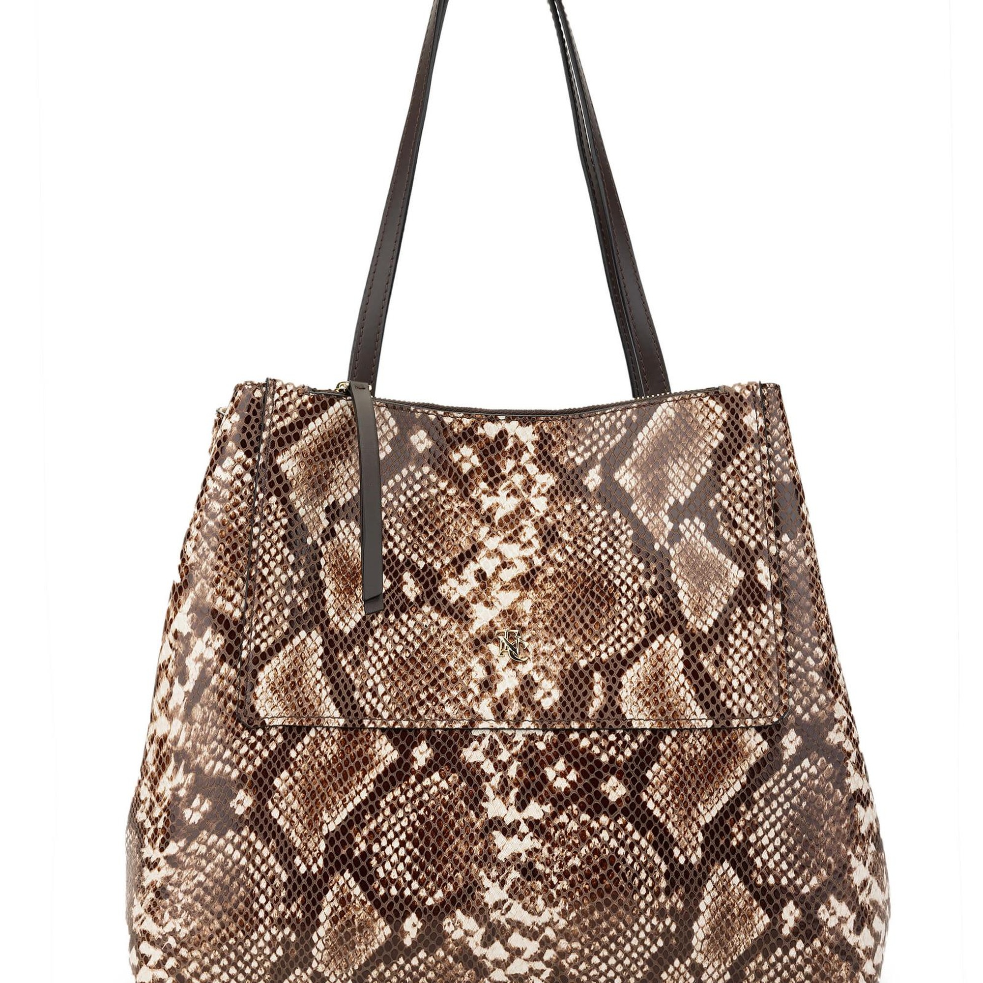 Tamer Tanca Kadın Hakiki Deri Naturel Omuz Çanta