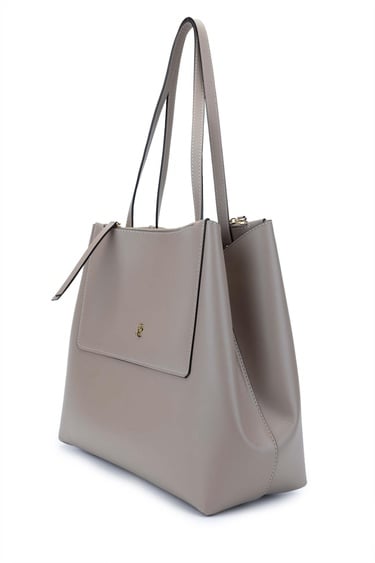  Tamer Tanca Kadın Hakiki Deri Vizon Omuz Çanta