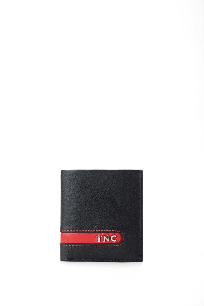  Tamer Tanca Erkek Hakiki Deri Siyah Cüzdan Cuzdan