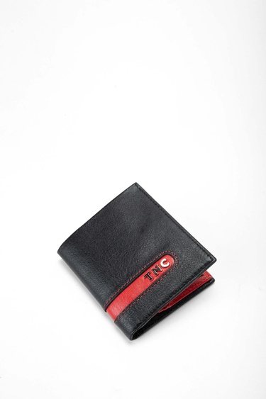  Tamer Tanca Erkek Hakiki Deri Siyah Cüzdan Cuzdan