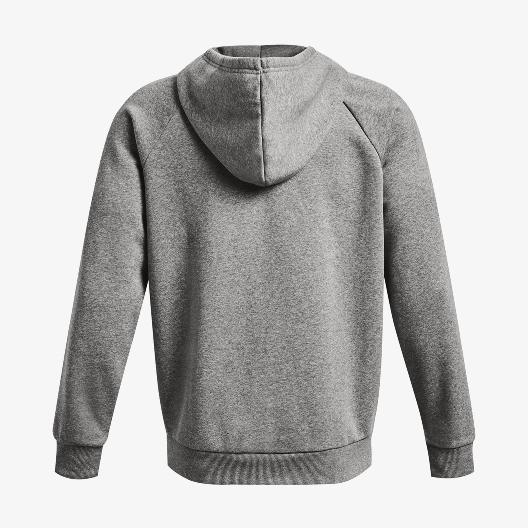 Under Armour Rival Fleece FZ Hood Erkek Gri Sweatshirt