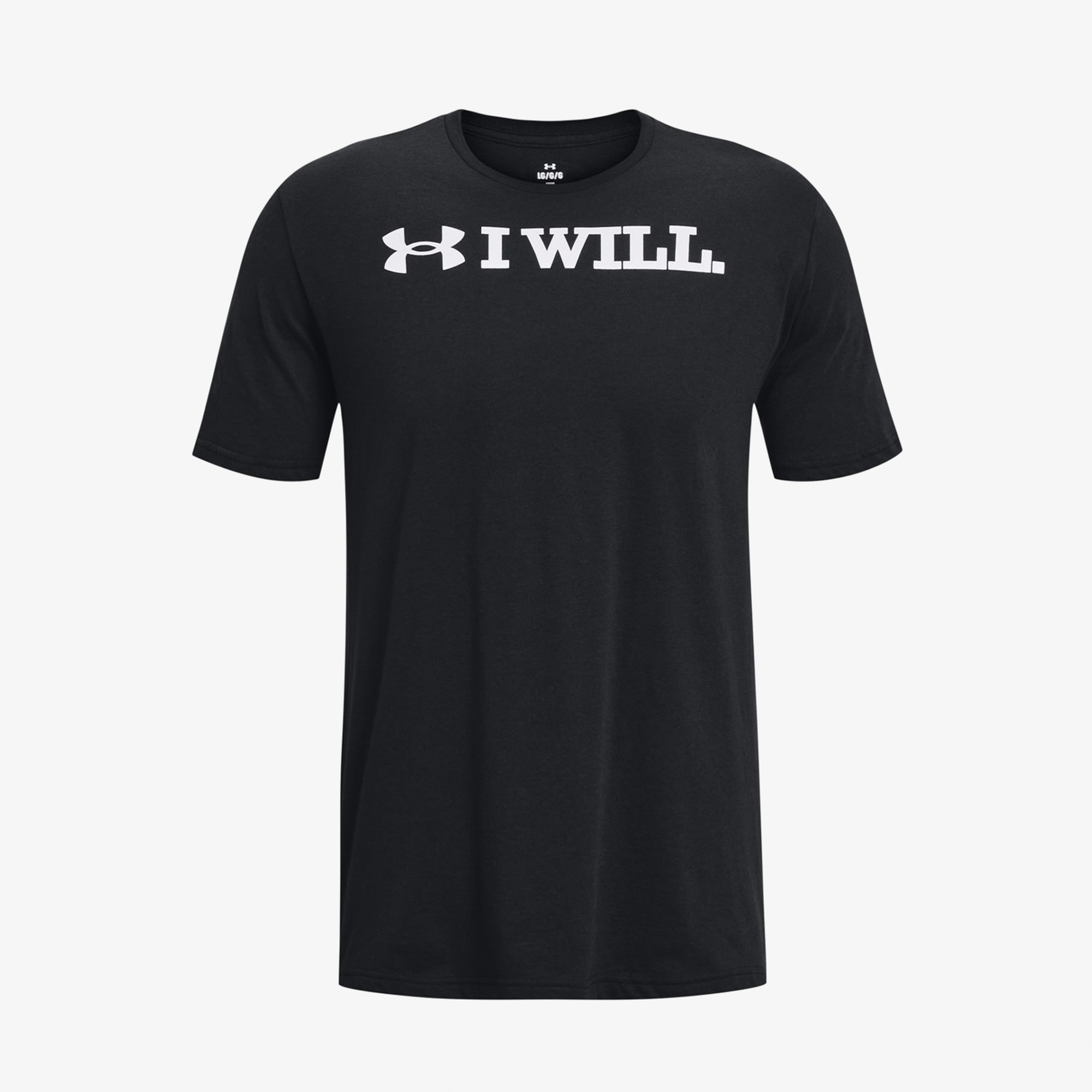 Under Armour I Wll Erkek Siyah Günlük T-Shirt