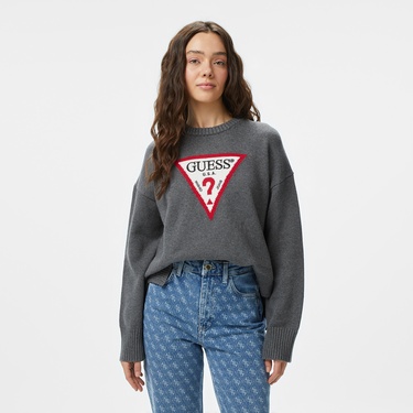  Guess Kadın Gri Kazak