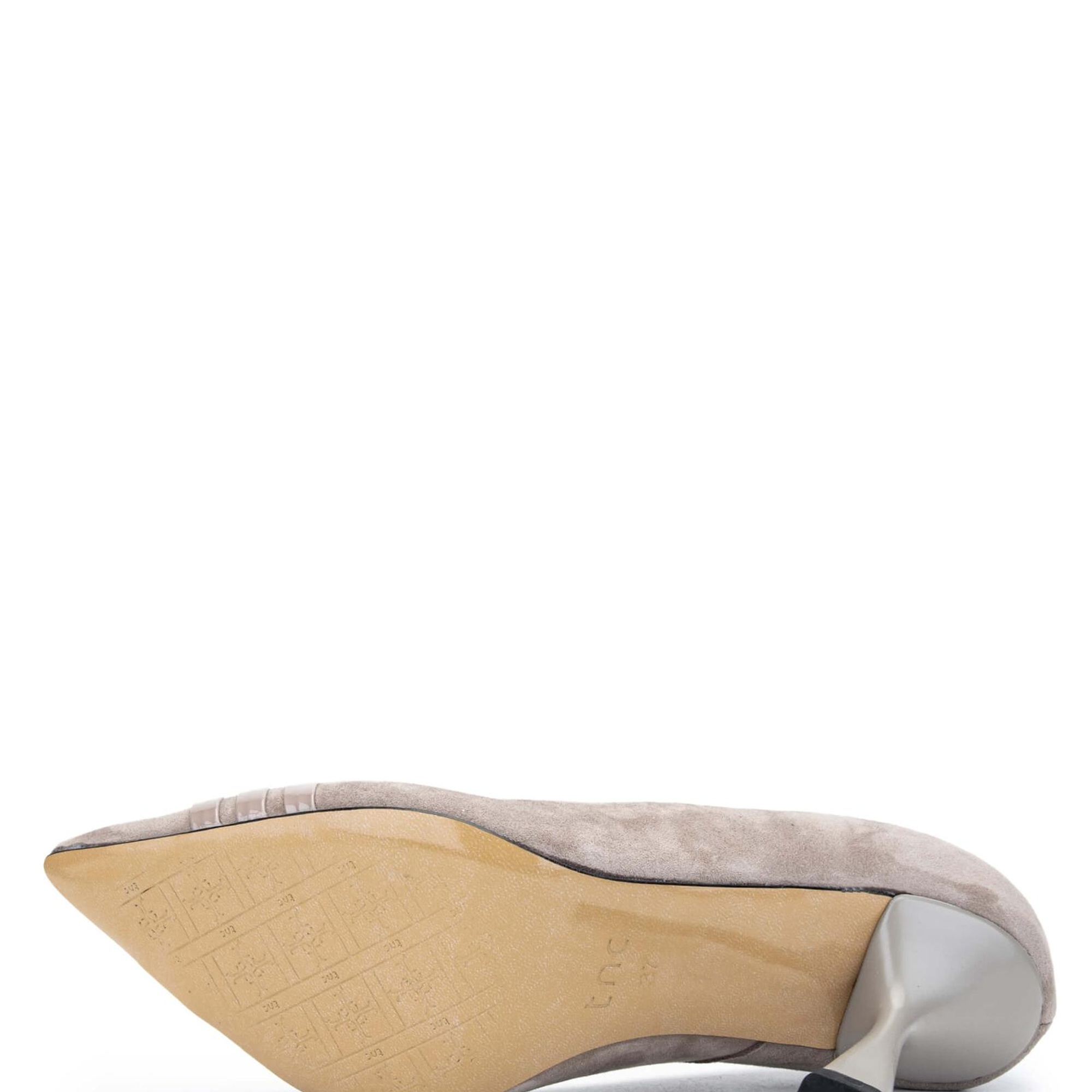 Tamer Tanca Kadın Hakiki Deri Vizon Süet Topuklu Ayakkabı