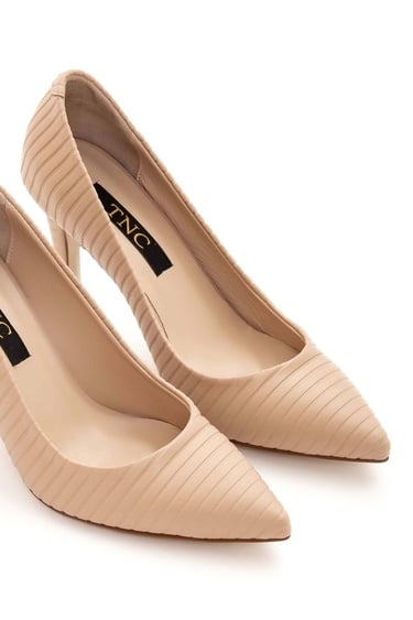  Tamer Tanca Kadın Hakiki Deri Vizon Stiletto Ayakkabı
