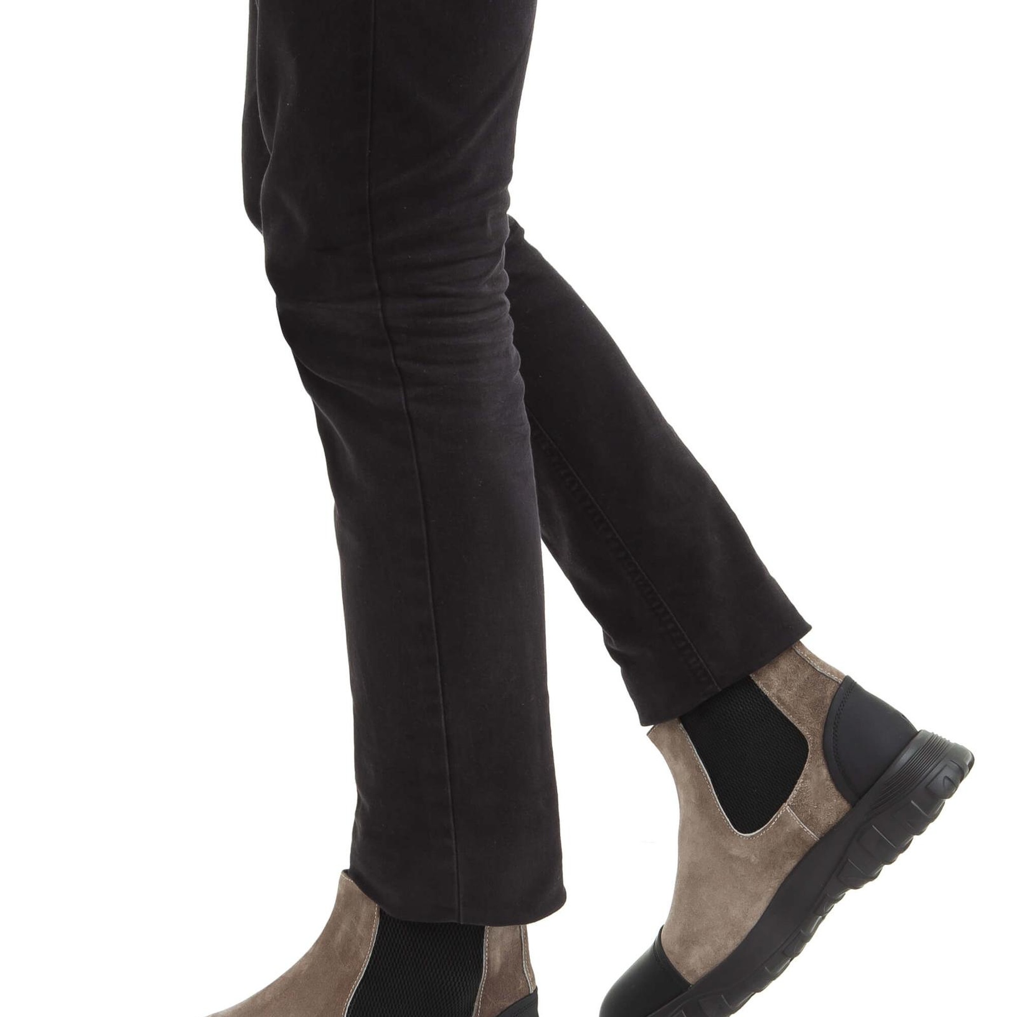 Tamer Tanca Erkek Hakiki Deri Vizon Süet Casual Bot