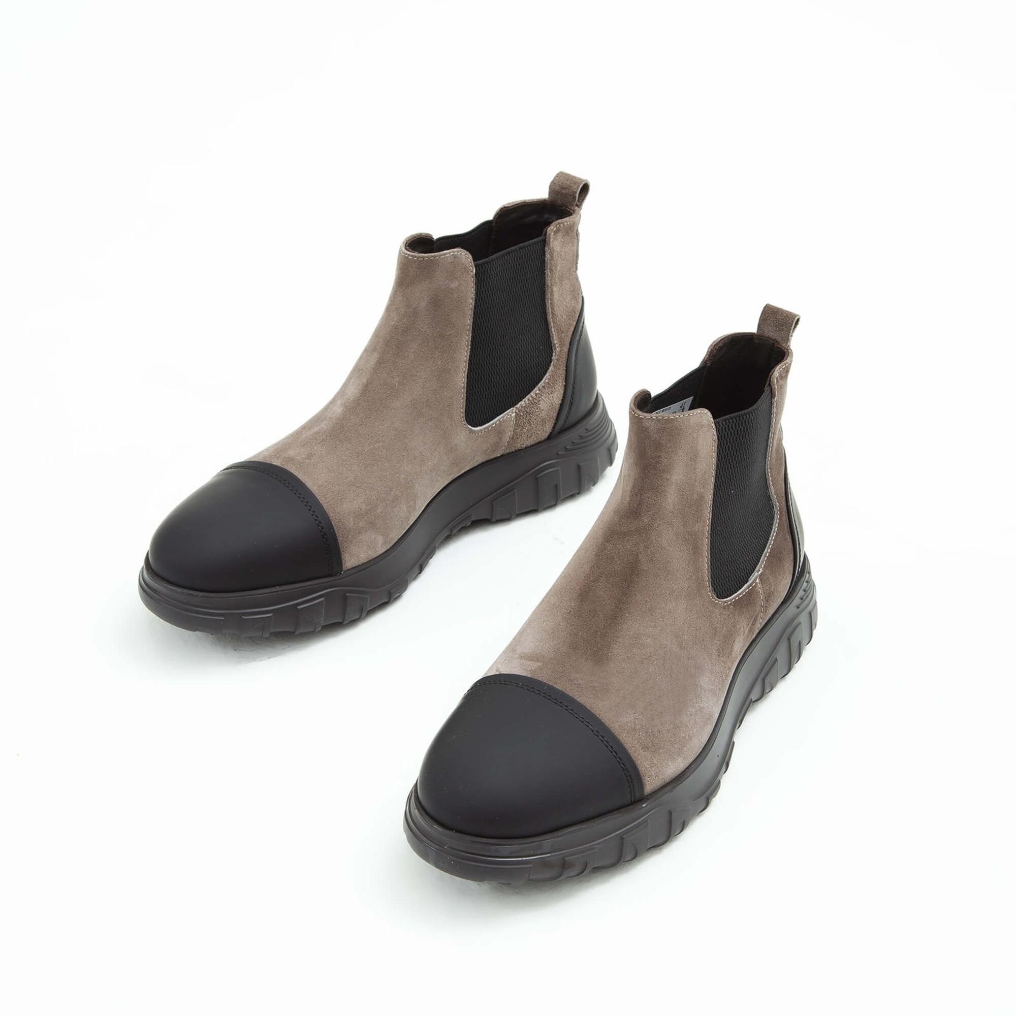 Tamer Tanca Erkek Hakiki Deri Vizon Süet Casual Bot