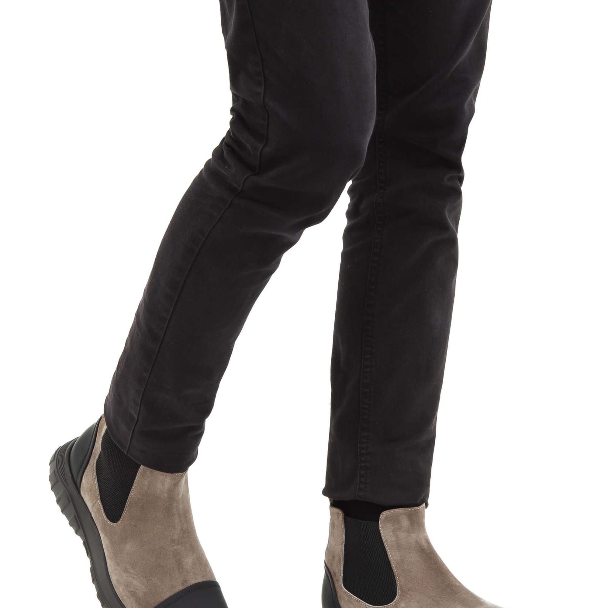 Tamer Tanca Erkek Hakiki Deri Vizon Süet Casual Bot