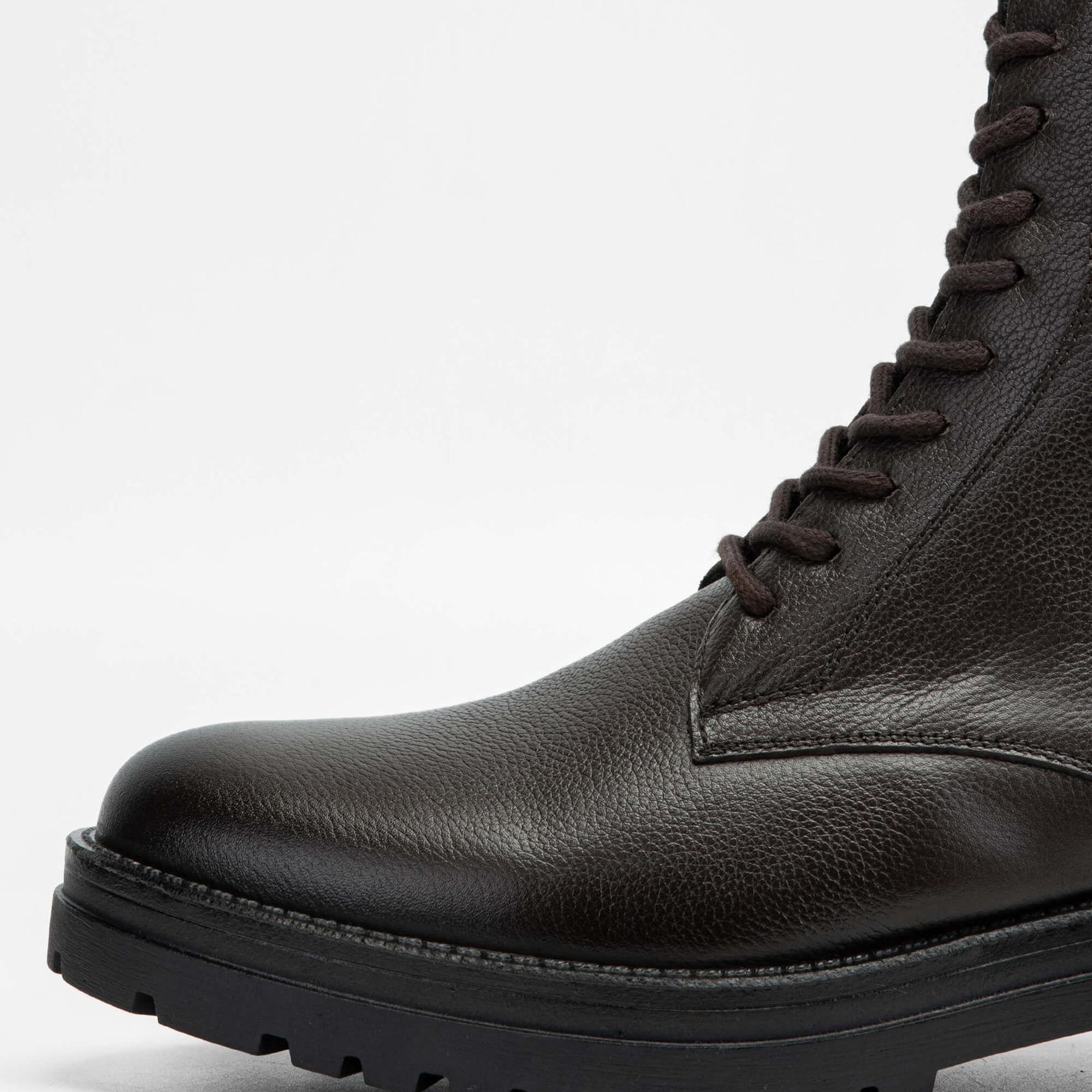 Tamer Tanca Erkek Hakiki Deri Kahverengi POSTAL Bot