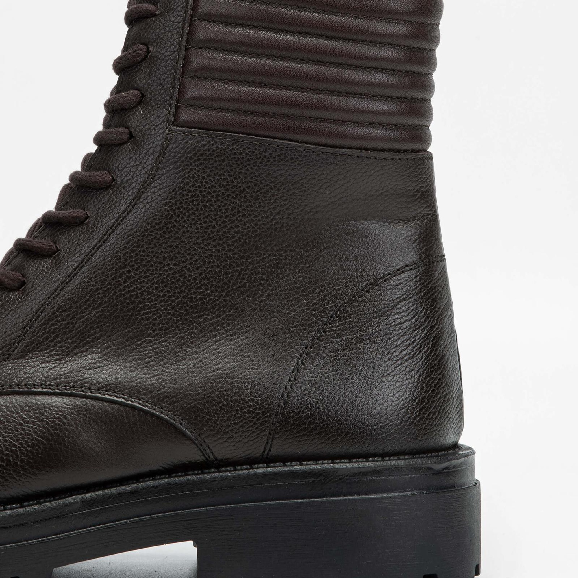 Tamer Tanca Erkek Hakiki Deri Kahverengi POSTAL Bot