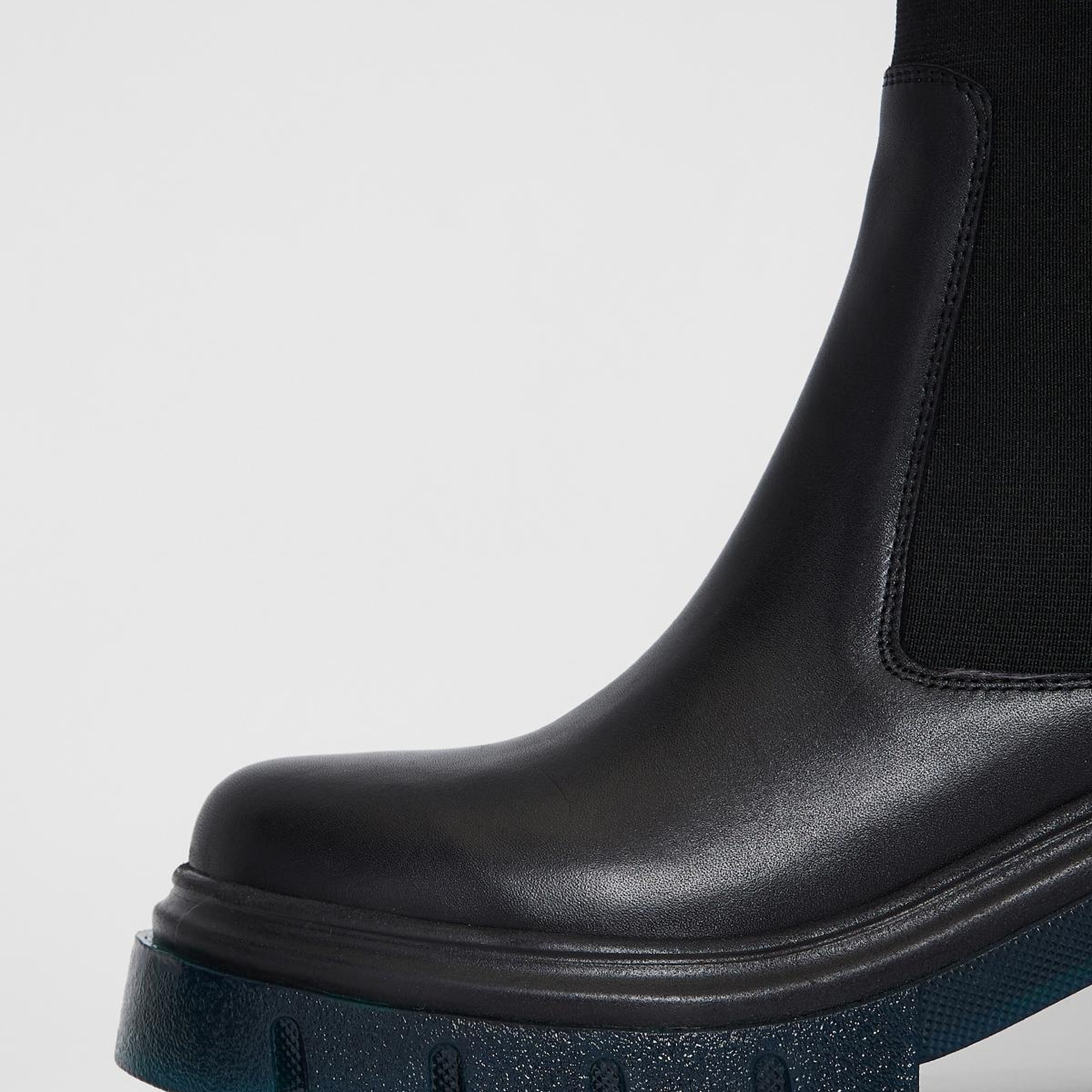 Valmenti Kadın Siyah/yeşil Hakiki Deri Casual Bot