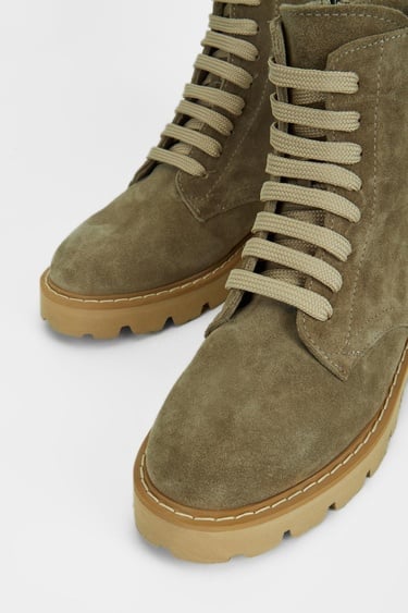  Valmenti Kadın Bej Süet Hakiki Deri Casual Bot