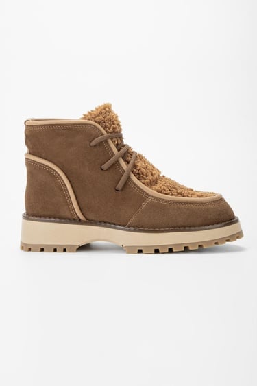  Valmenti Kadın Taba Süet Hakiki Deri Casual Bot
