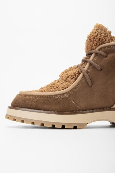  Valmenti Kadın Taba Süet Hakiki Deri Casual Bot