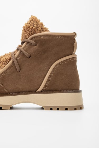  Valmenti Kadın Taba Süet Hakiki Deri Casual Bot