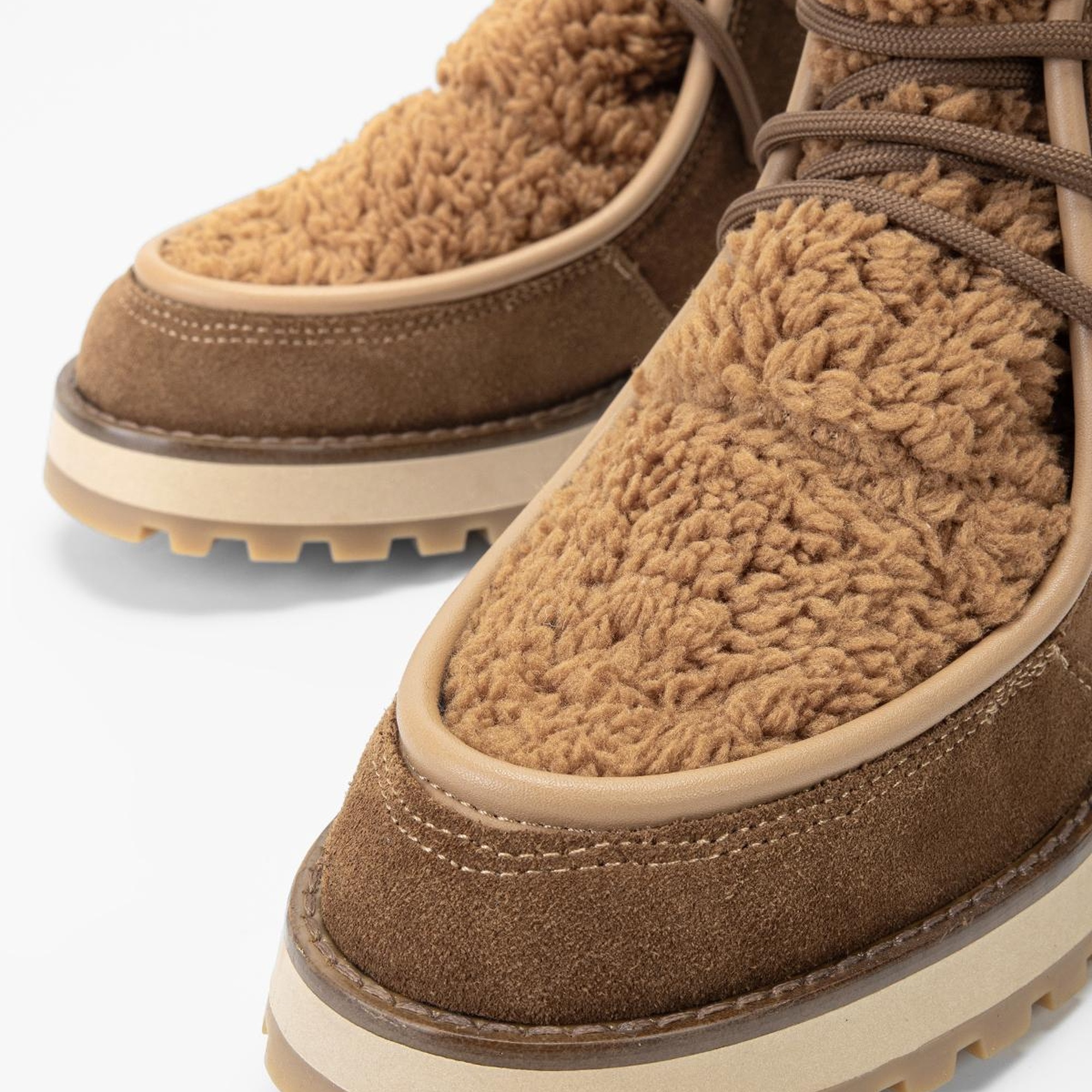 Valmenti Kadın Taba Süet Hakiki Deri Casual Bot