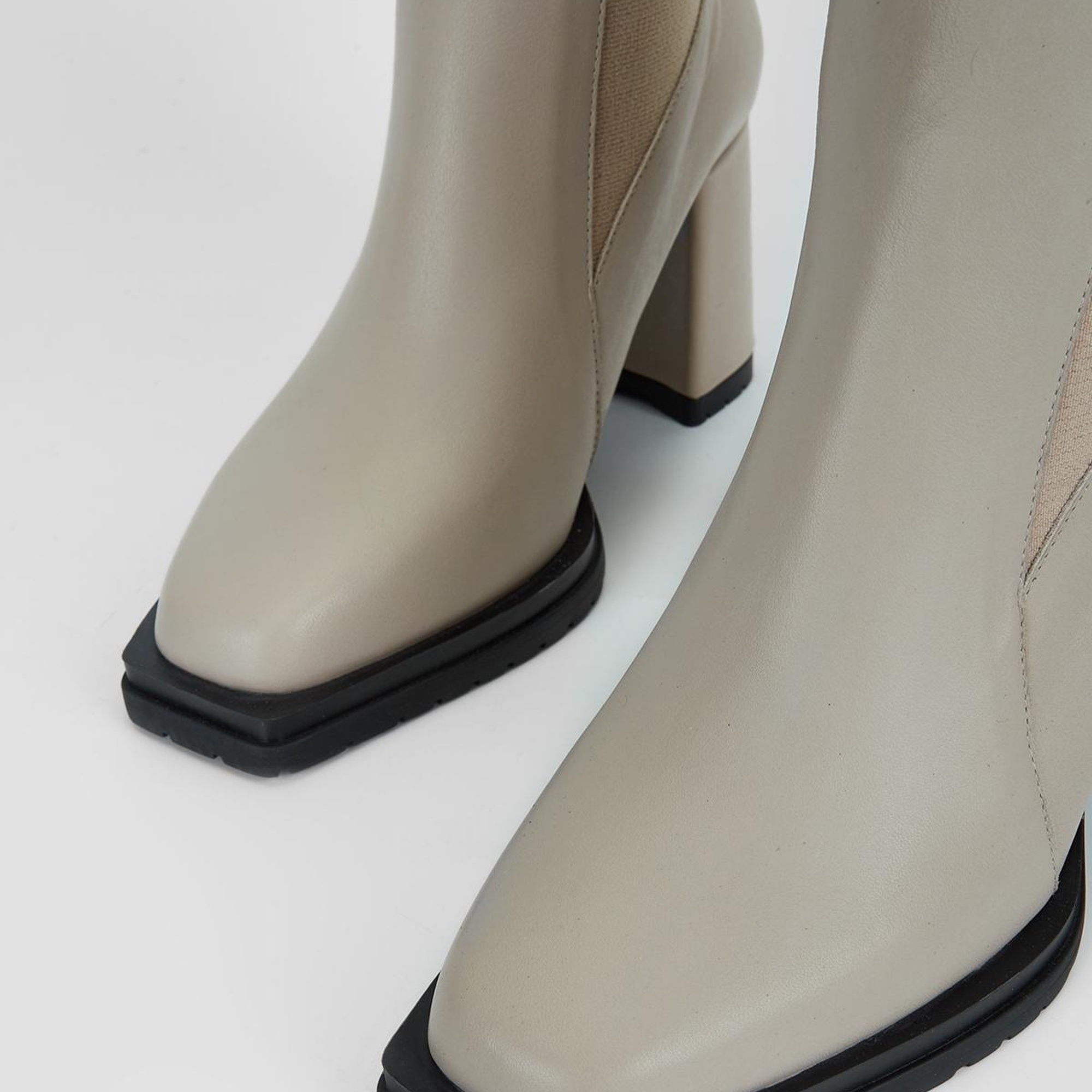 Valmenti Kadın Vizon Hakiki Deri Casual Bot