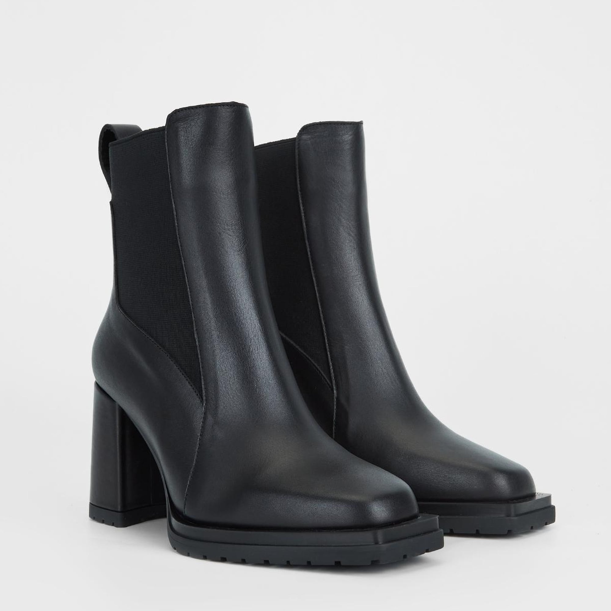 Valmenti Kadın Siyah Hakiki Deri Casual Bot