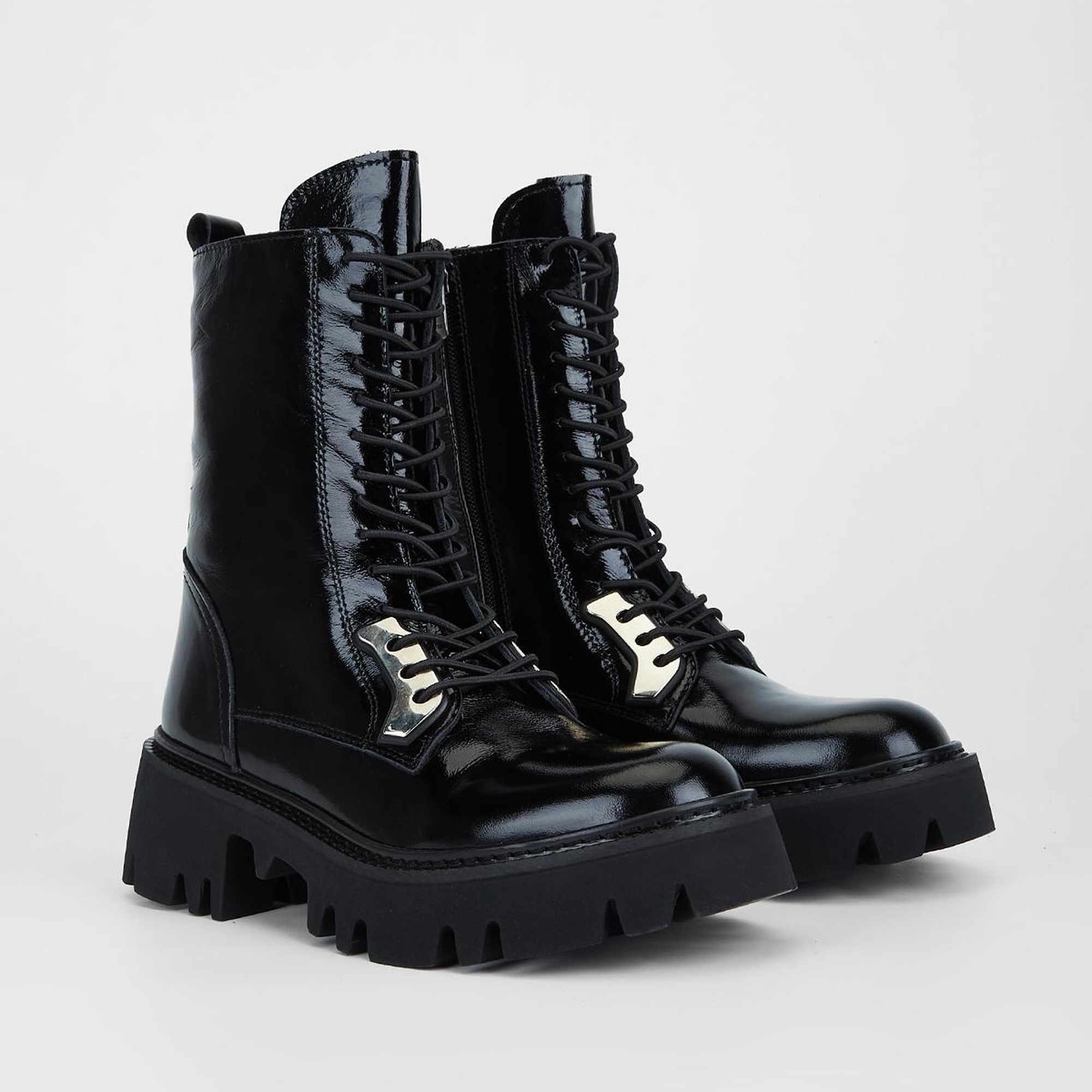 Valmenti Chic Kadın SIYAH KRSK RGN Hakiki Deri Casual Bot