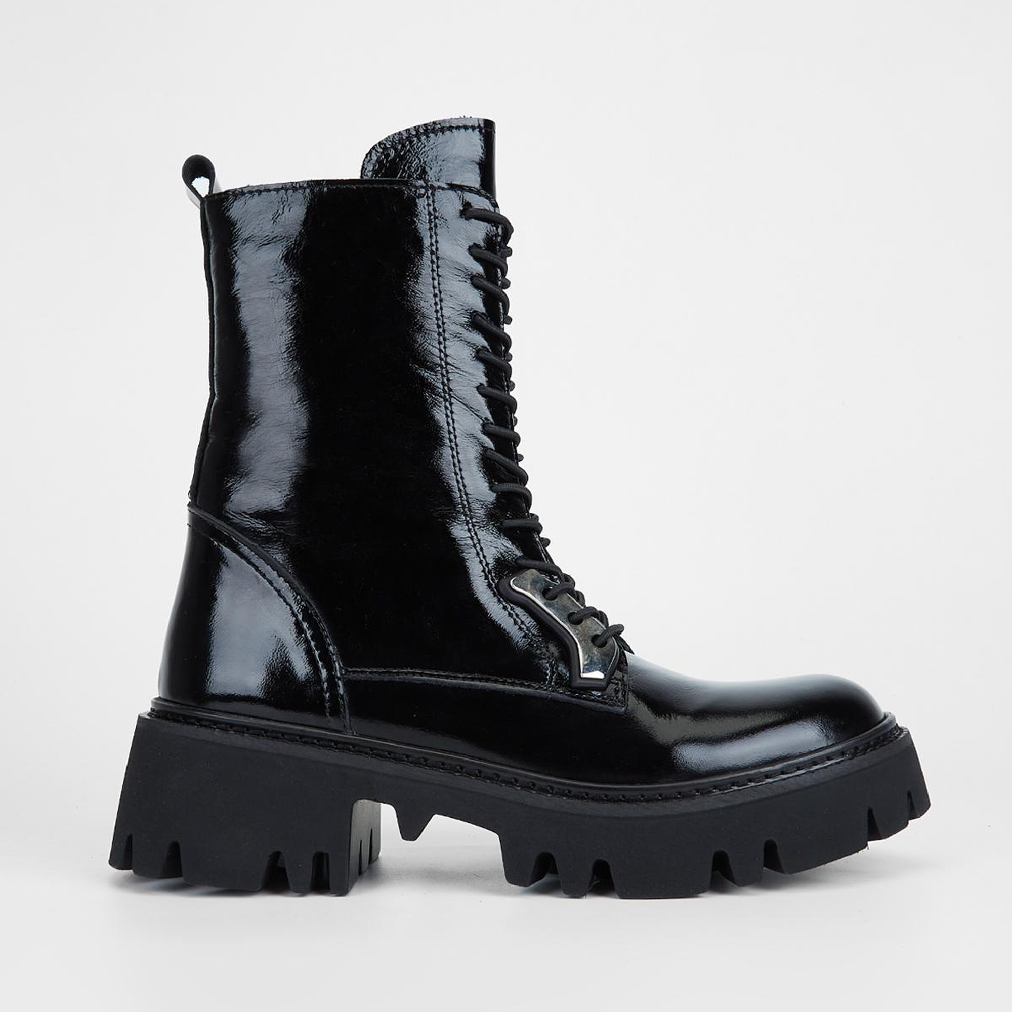 Valmenti Chic Kadın SIYAH KRSK RGN Hakiki Deri Casual Bot