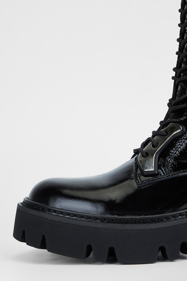  Valmenti Chic Kadın SIYAH KRSK RGN Hakiki Deri Casual Bot