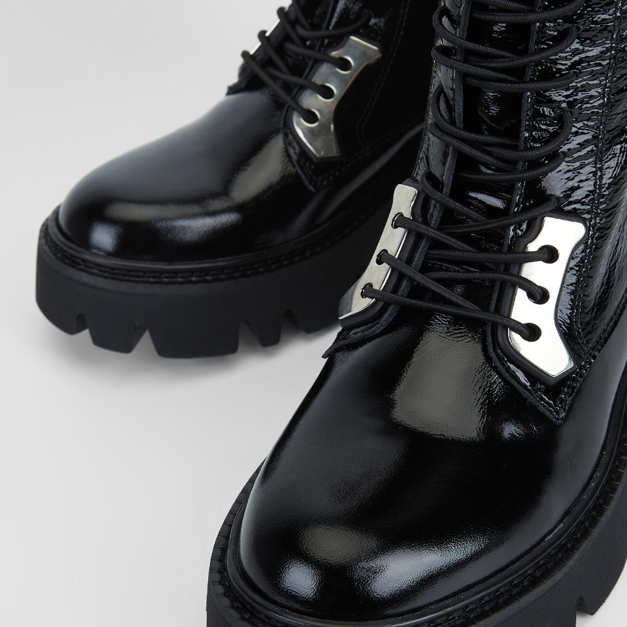 Valmenti Chic Kadın SIYAH KRSK RGN Hakiki Deri Casual Bot