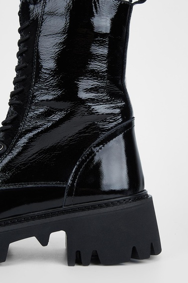  Valmenti Chic Kadın SIYAH KRSK RGN Hakiki Deri Casual Bot