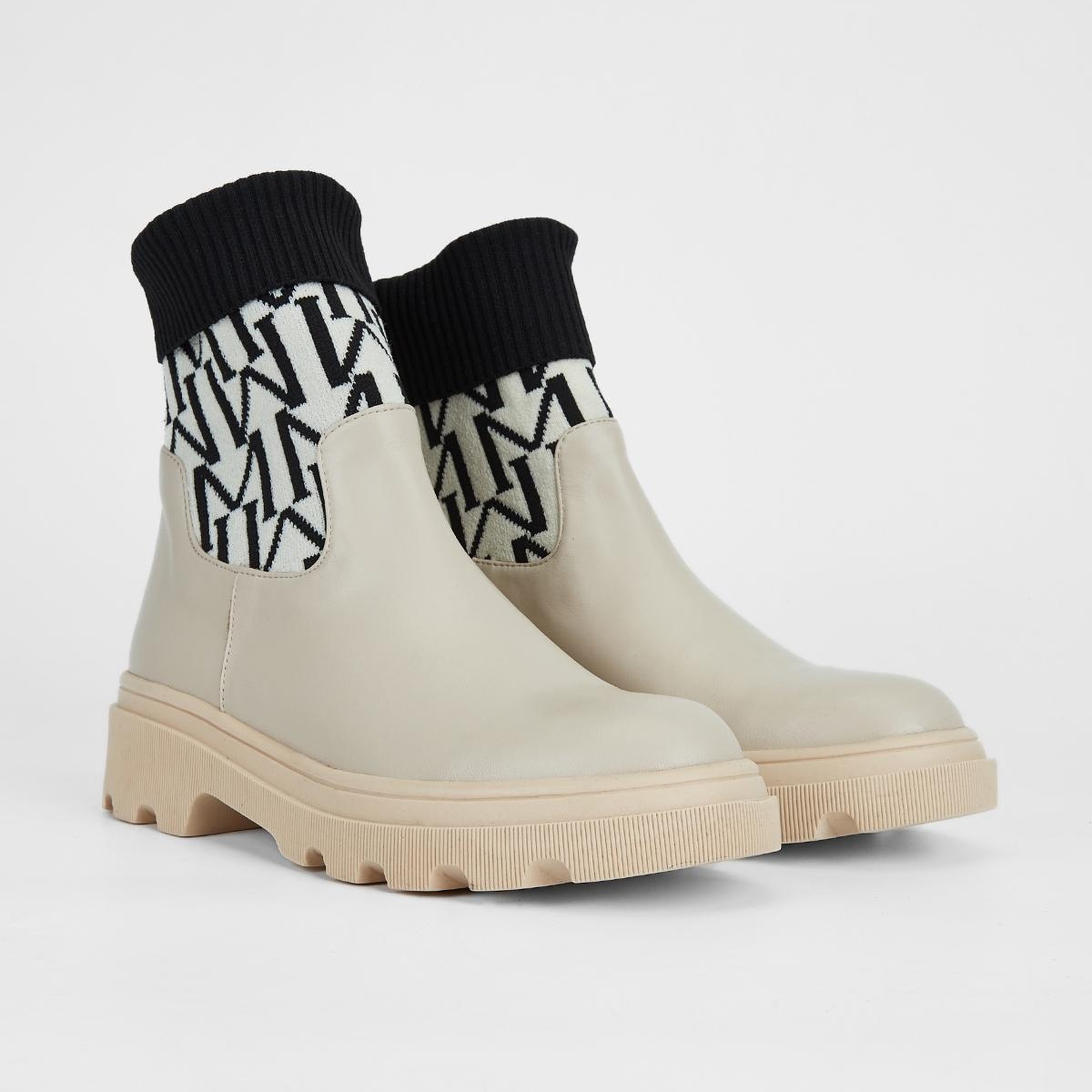 Valmenti Kadın Bej Hakiki Deri Casual Bot