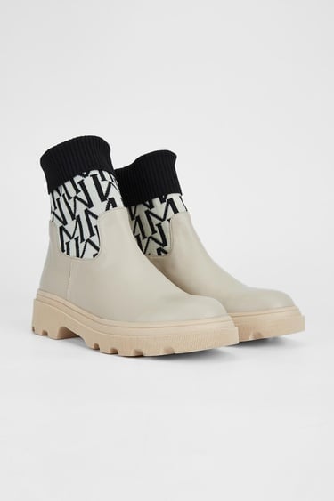  Valmenti Kadın Bej Hakiki Deri Casual Bot