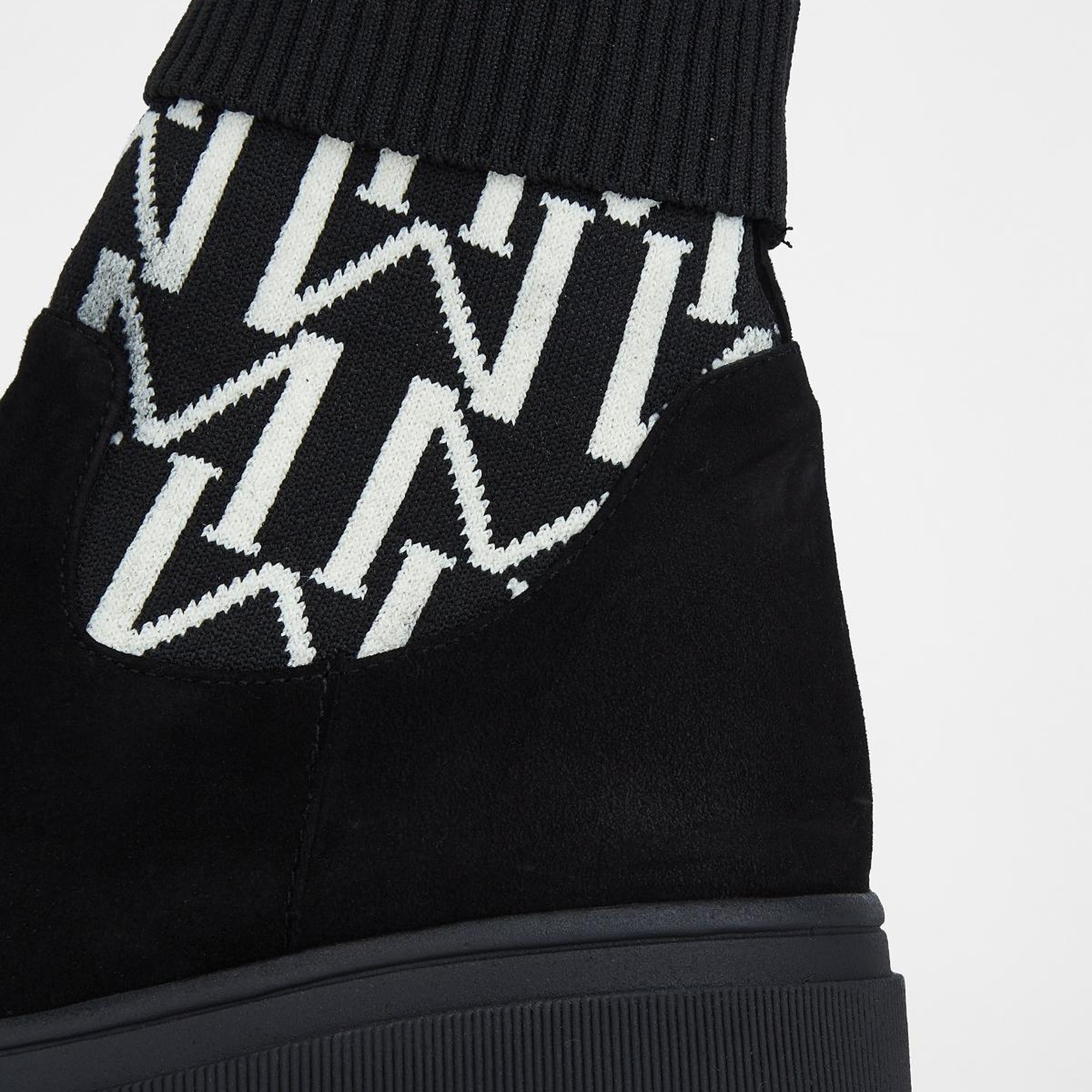 Valmenti Kadın Siyah Süet Hakiki Deri Casual Bot