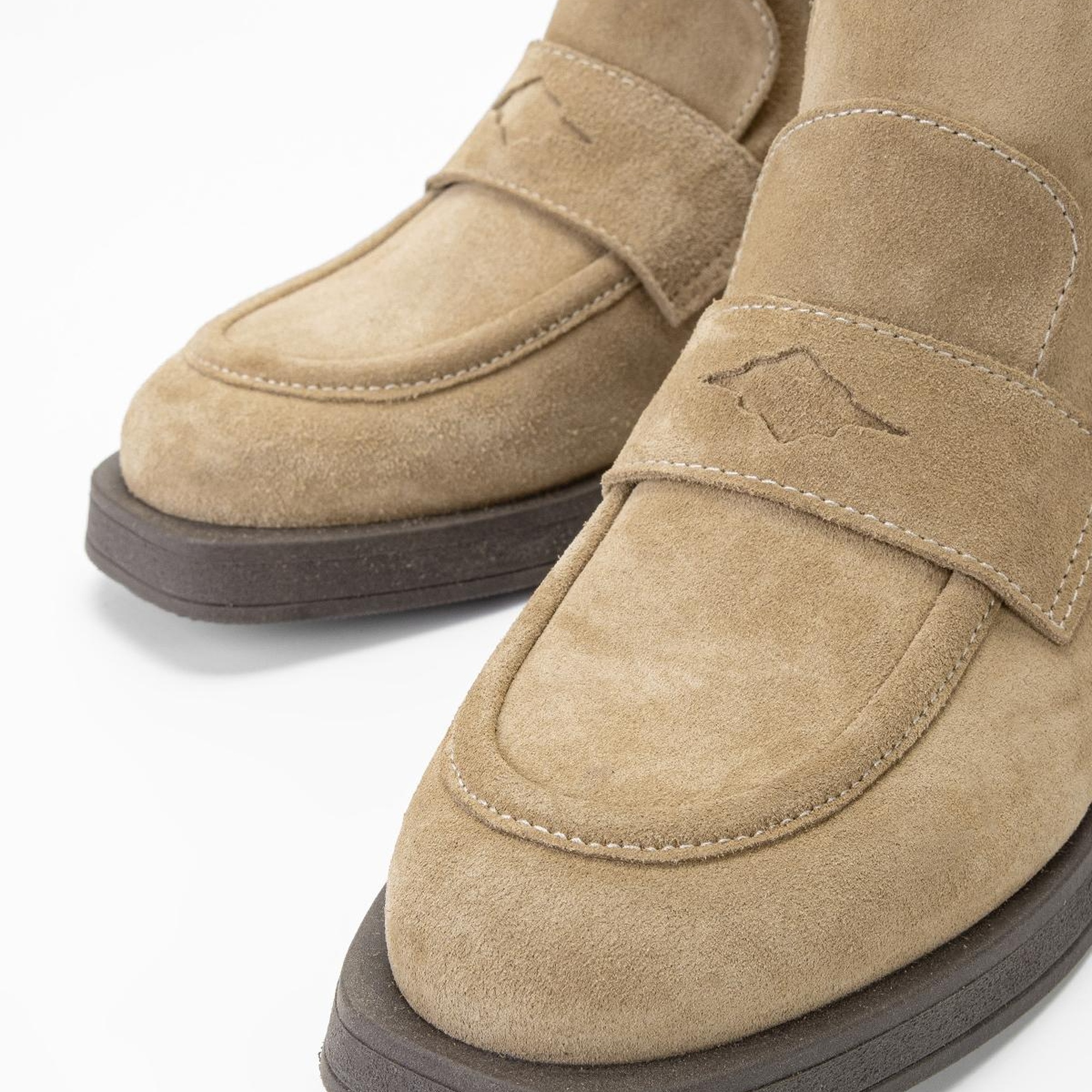 Valmenti Kadın Vizon Süet Hakiki Deri Casual Bot