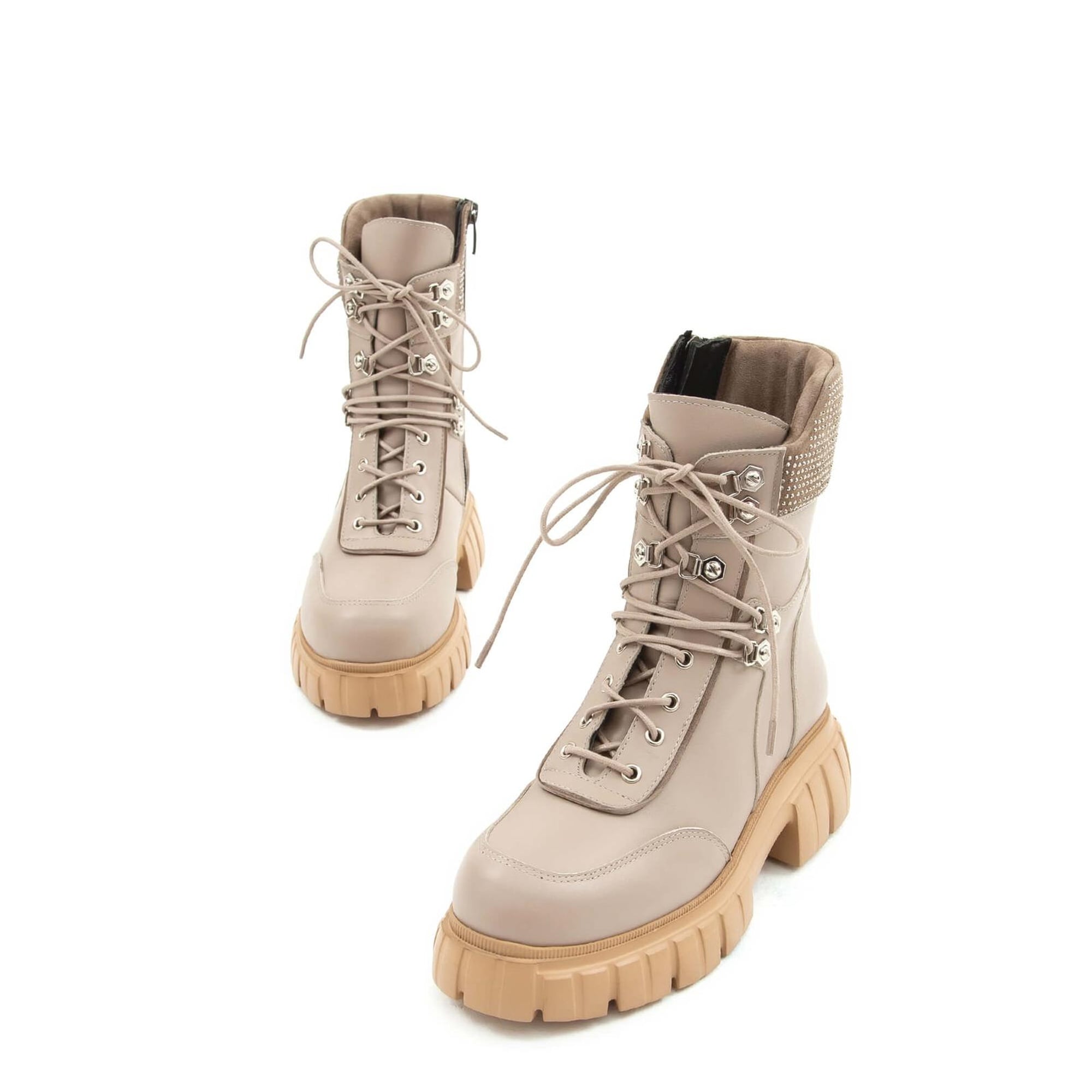 Tamer Tanca Kadın Hakiki Deri Vizon Casual Bot