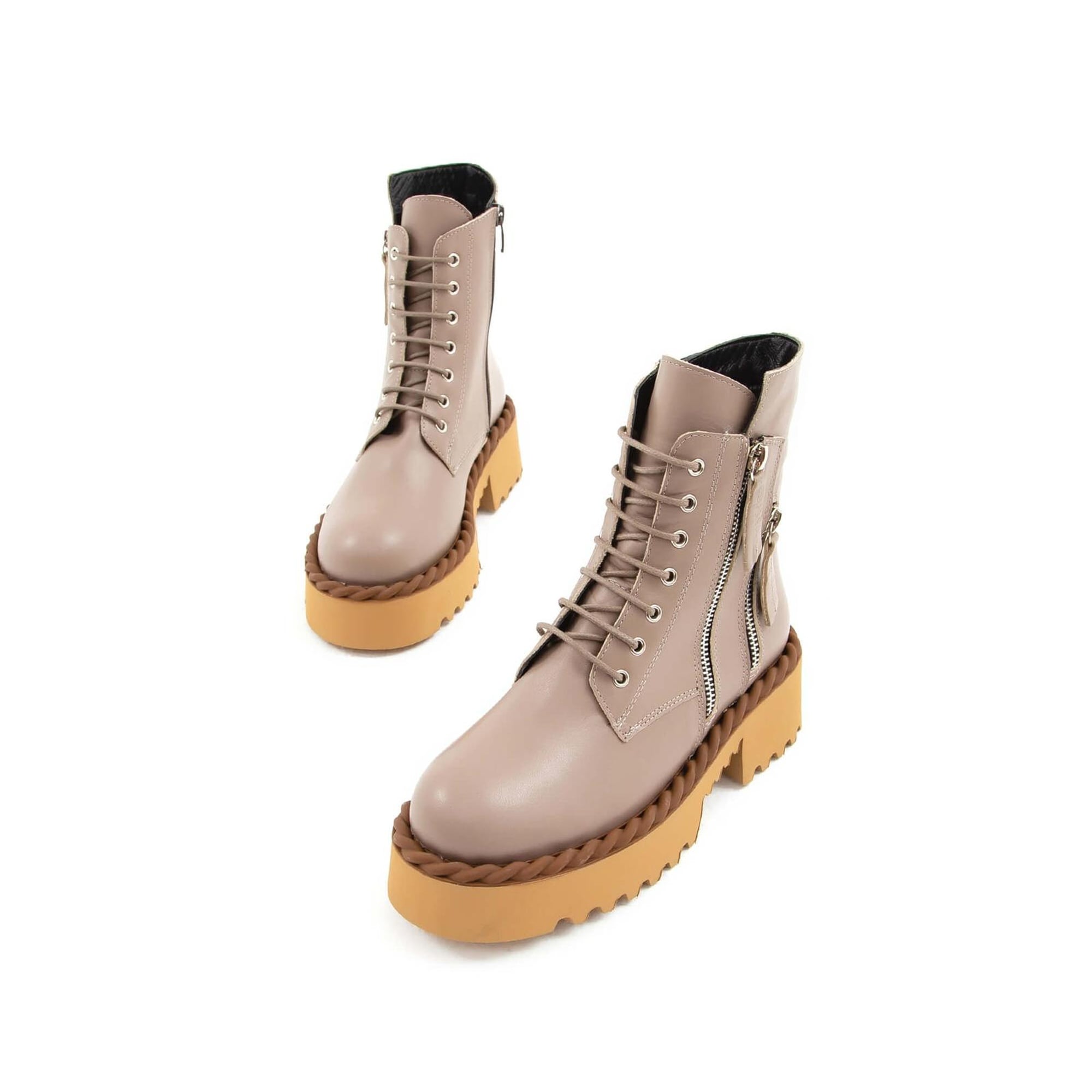 Tamer Tanca Kadın Hakiki Deri Vizon POSTAL Bot