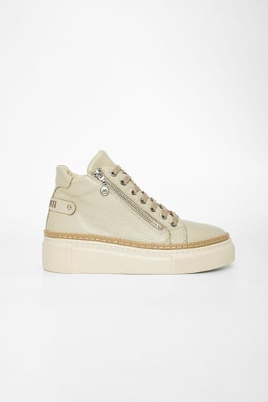  Valmenti Nia Kadın Vizon Floter Hakiki Deri Casual Bot