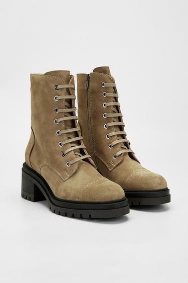  Valmenti Kadın Bej Süet Hakiki Deri Casual Bot