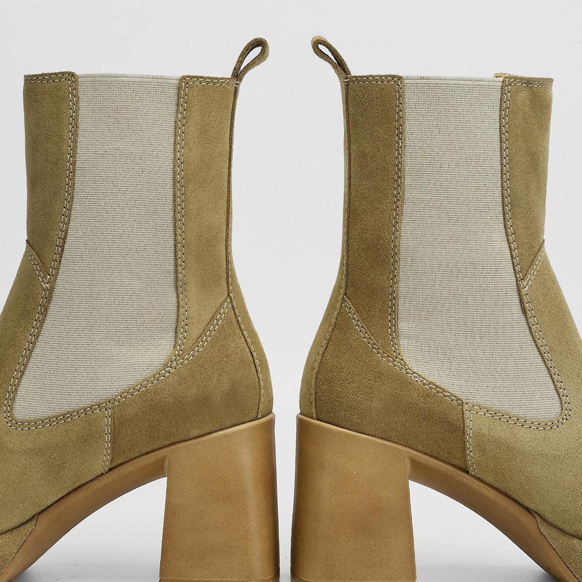 Valmenti Astrid Kadın Bej Süet Hakiki Deri Casual Bot