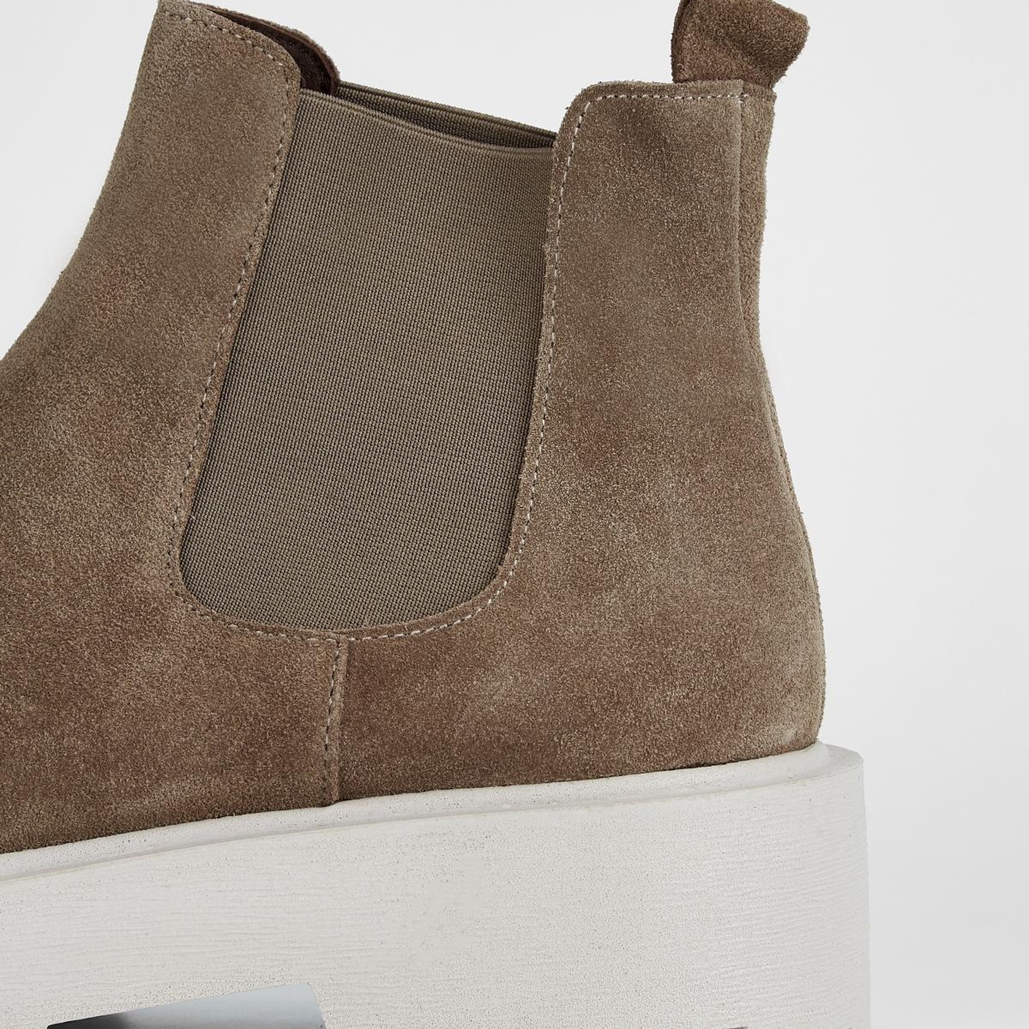 Valmenti Kadın Vizon Süet Hakiki Deri Casual Bot