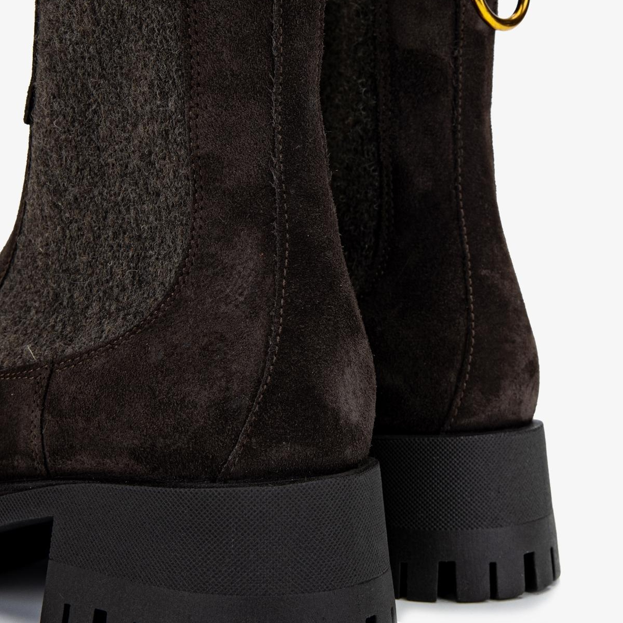 Valmenti Kadın Hakiki Deri Gri Düz Bot