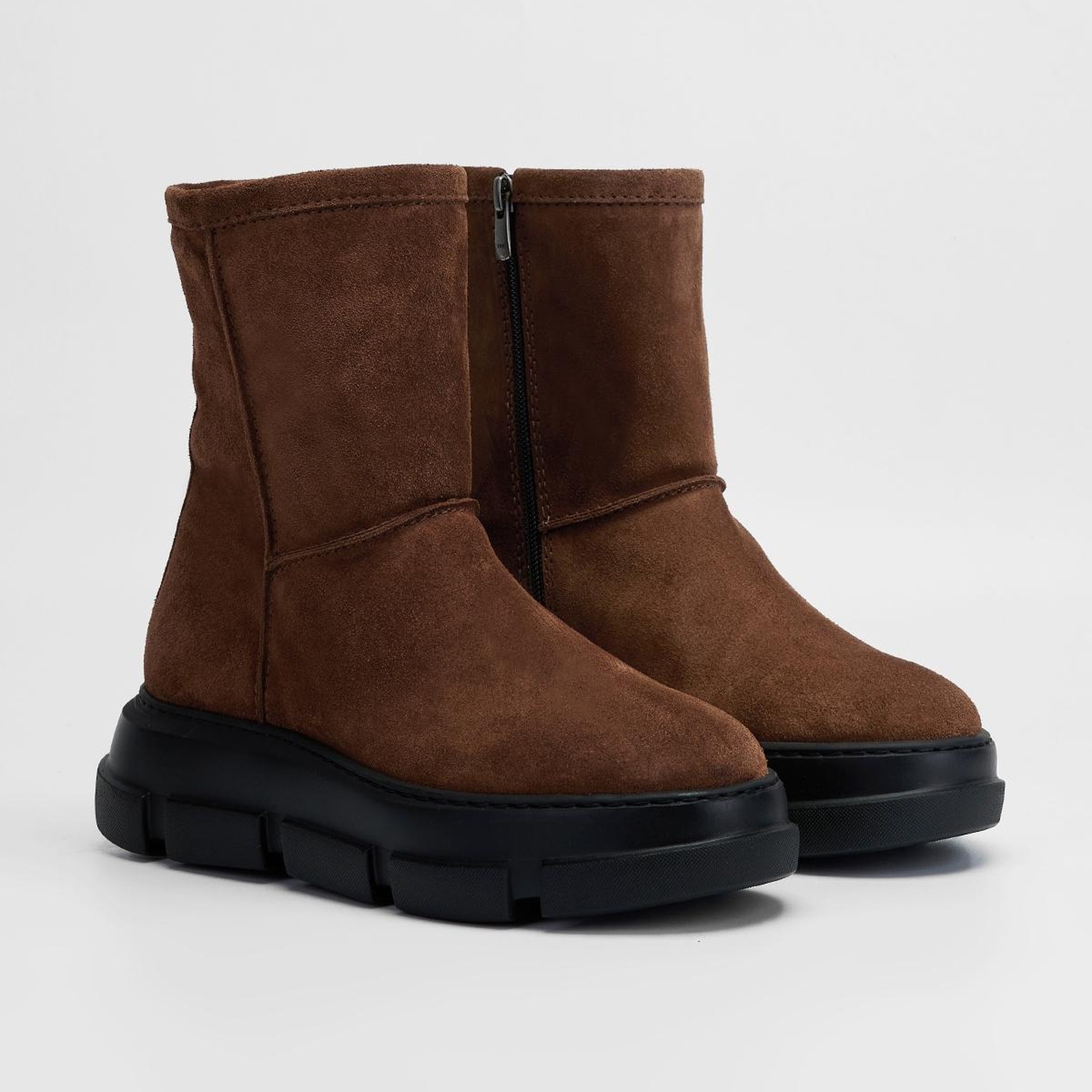 Valmenti Kadın Tütün Hakiki Deri Casual Bot