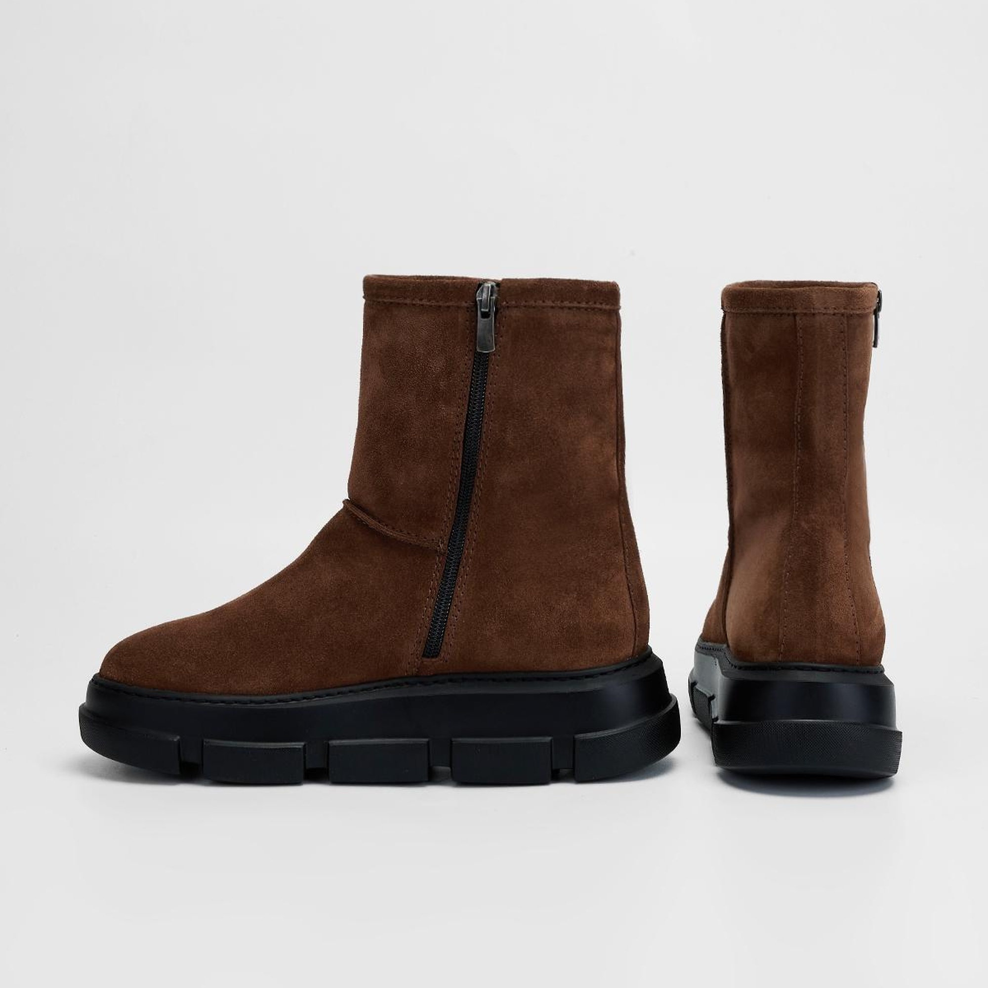 Valmenti Kadın Tütün Hakiki Deri Casual Bot