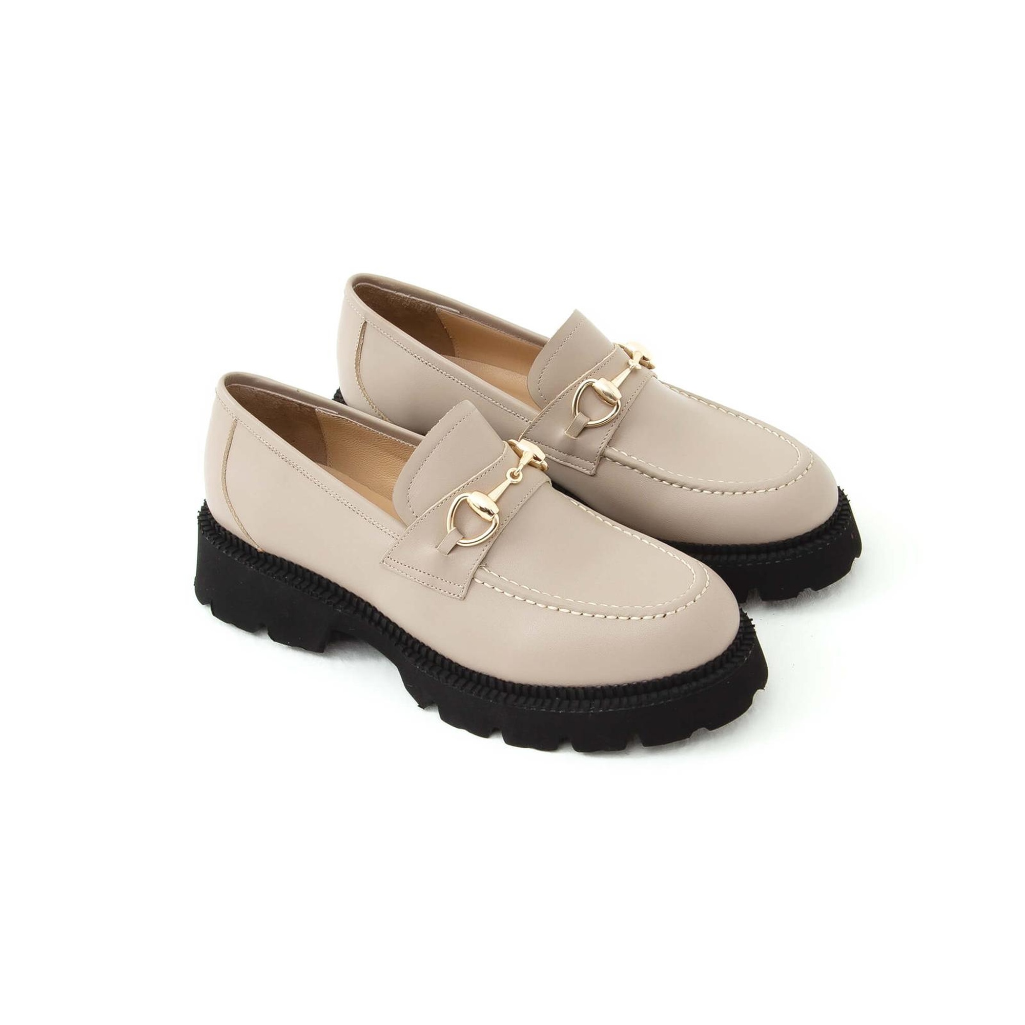 Tamer Tanca Kadın Hakiki Deri Vizon Loafer Ayakkabı