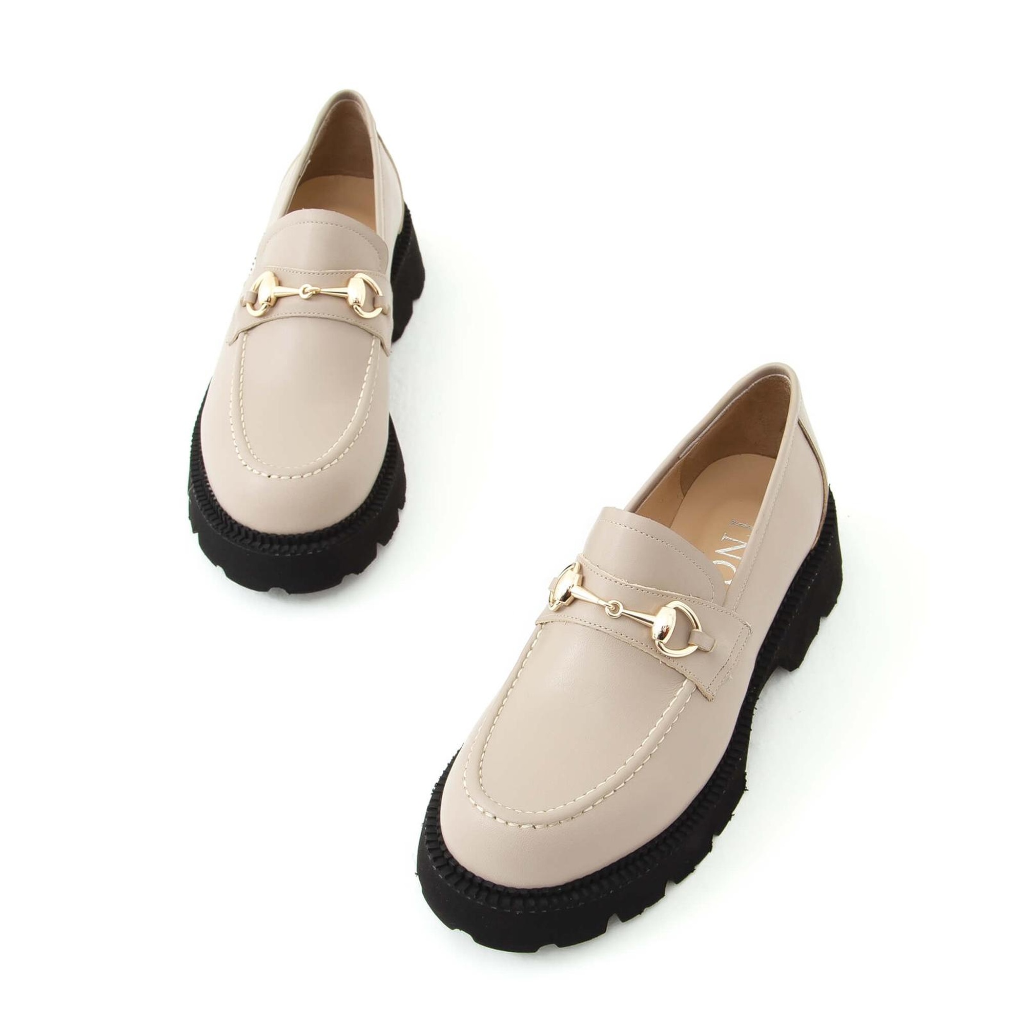 Tamer Tanca Kadın Hakiki Deri Vizon Loafer Ayakkabı