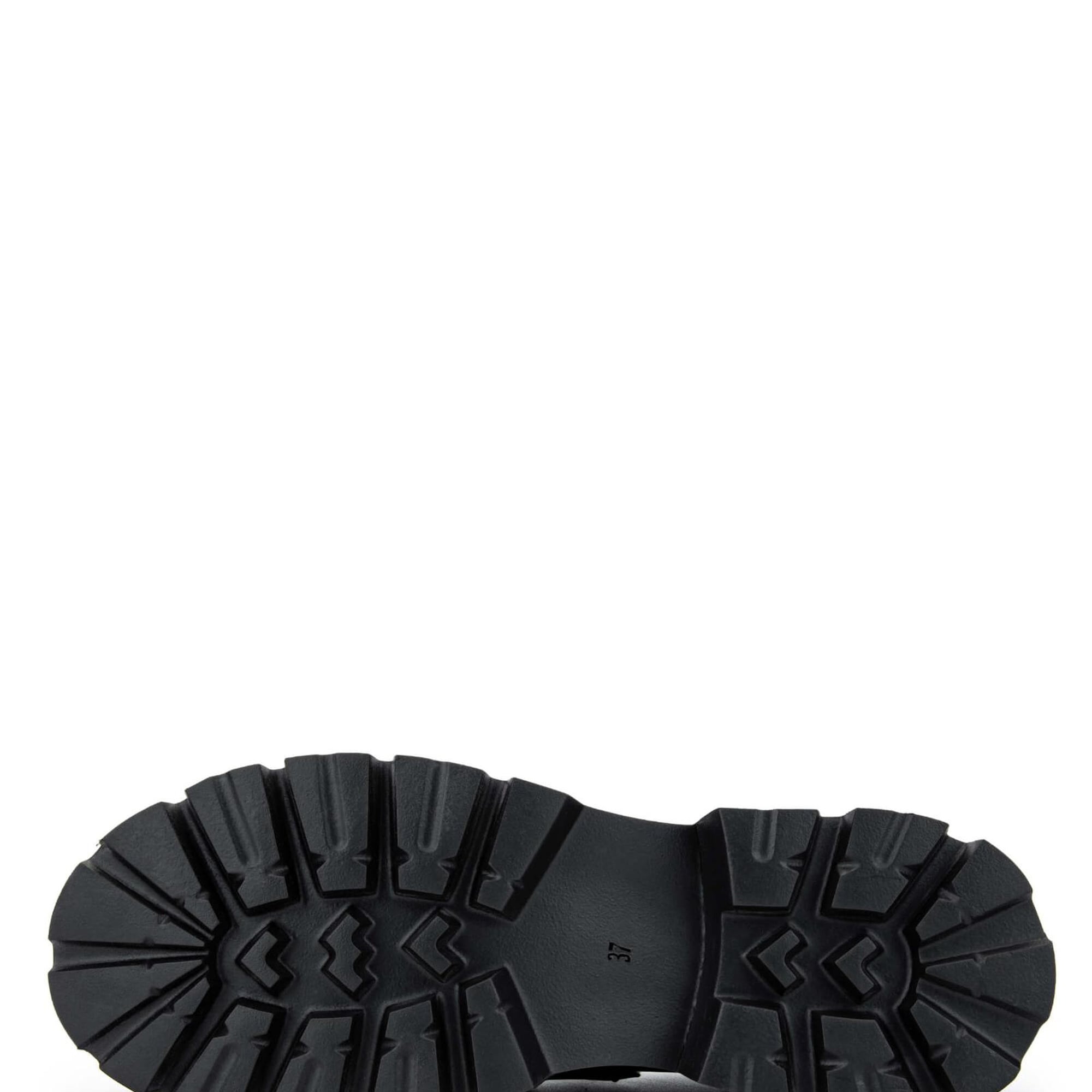 Tamer Tanca Kadın Hakiki Deri Siyah Loafer Ayakkabı