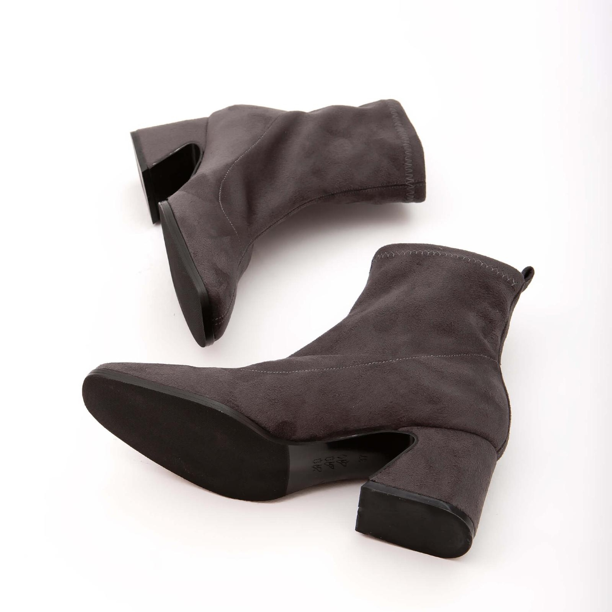 Tamer Tanca Kadın Hakiki Deri Gri Casual Bot