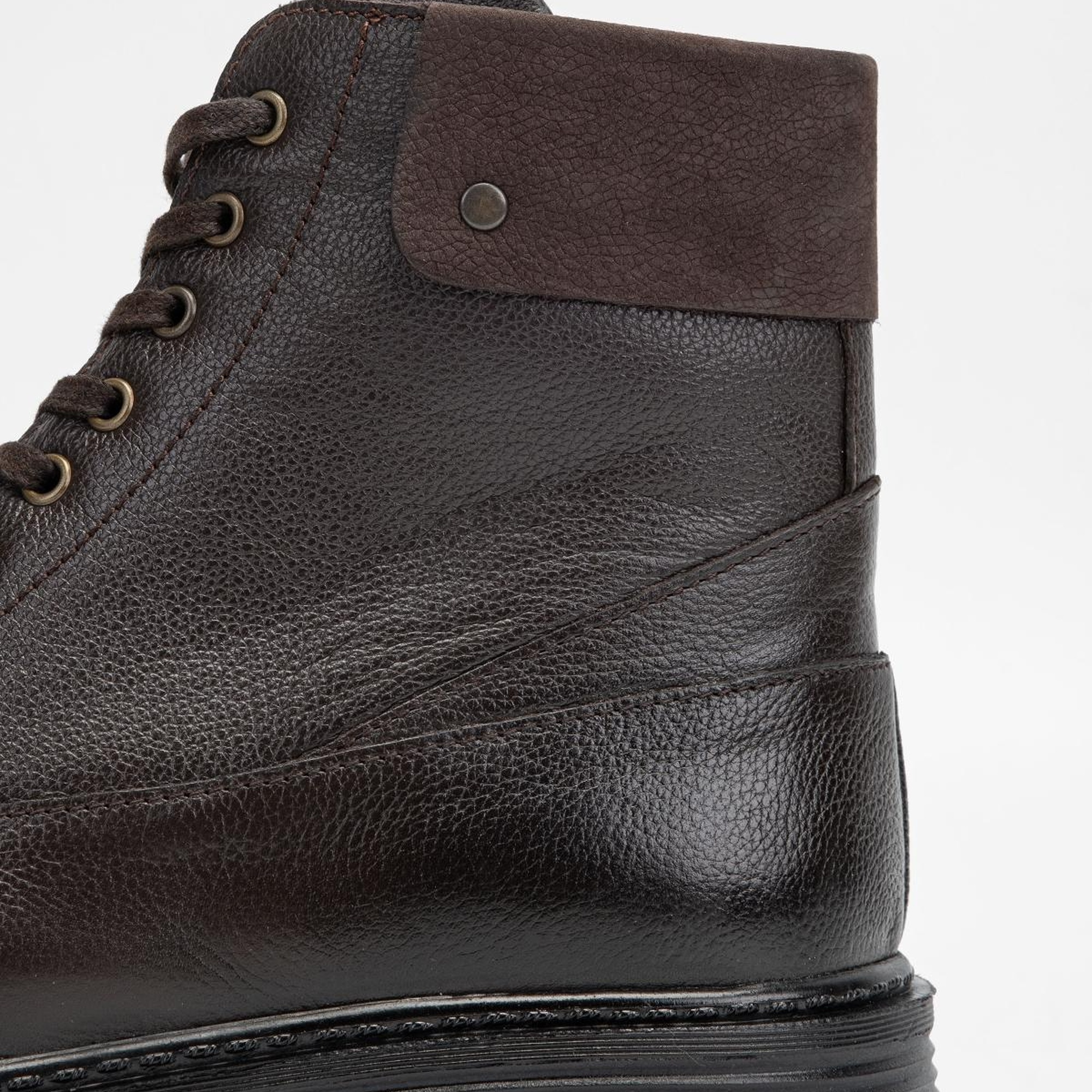 Valmenti Erkek Kahverengi Floter Hakiki Deri Casual Bot