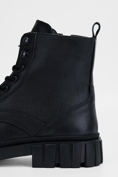  Valmenti Zenith Erkek Siyah Hakiki Deri Casual Bot