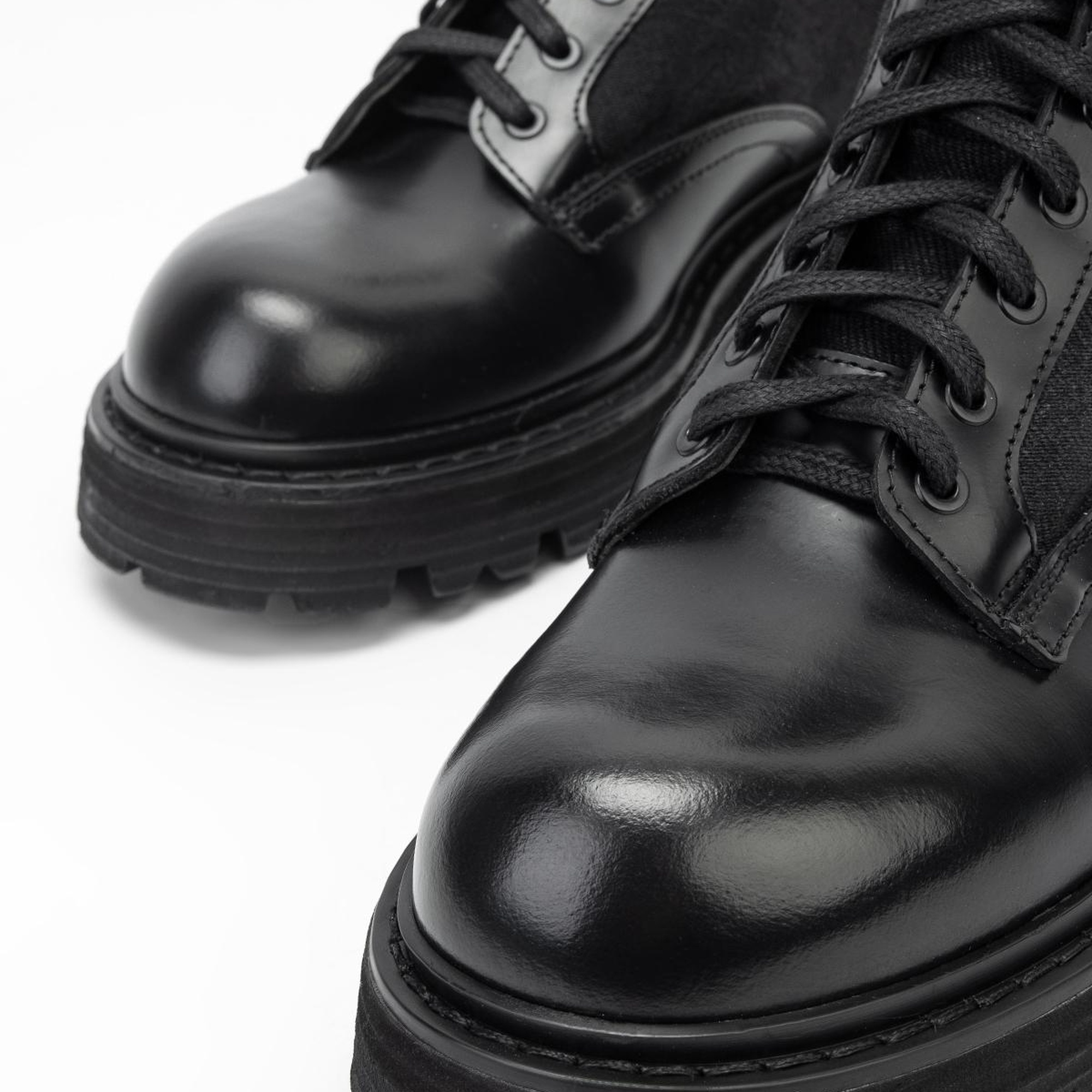 Valmenti Erkek Siyah Açma Hakiki Deri Casual Bot