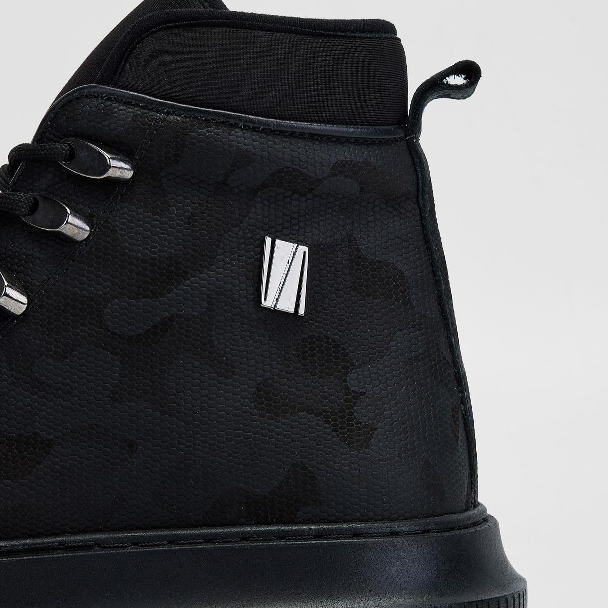 Valmenti Erkek Siyah kmflj Hakiki Deri Casual Bot