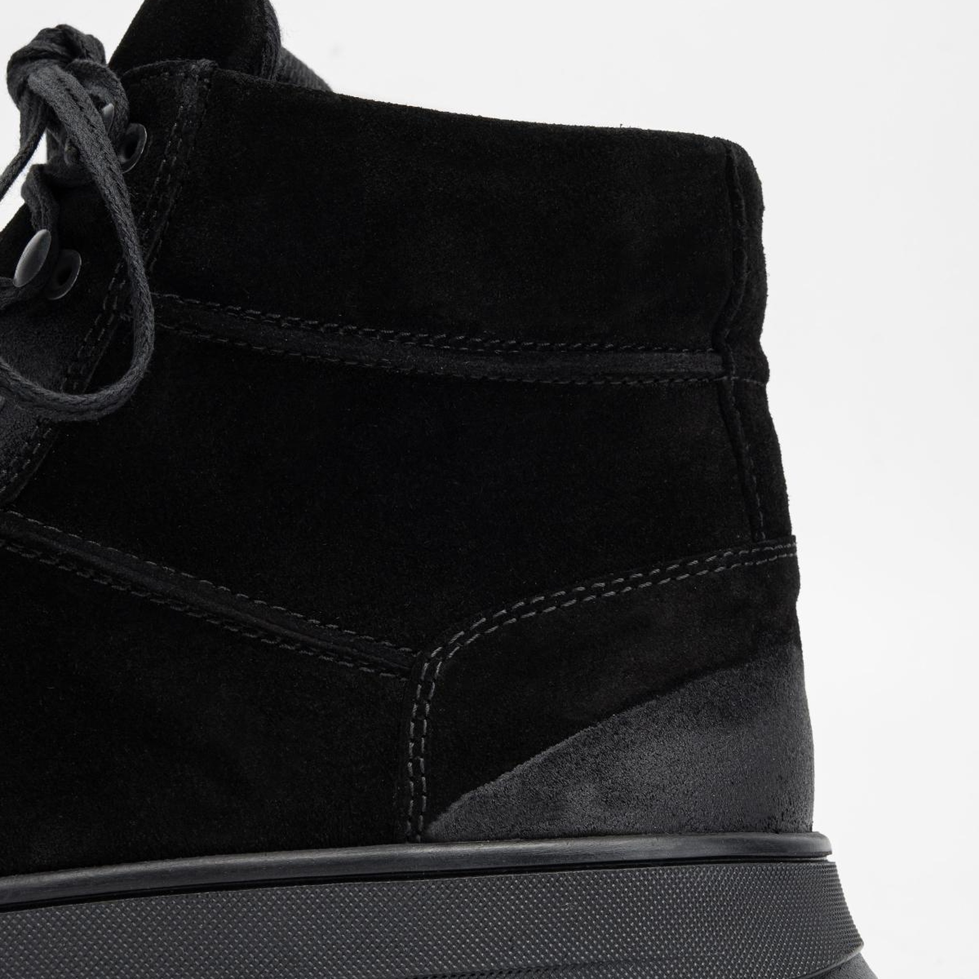 Valmenti Erkek Siyah grft Hakiki Deri Casual Bot